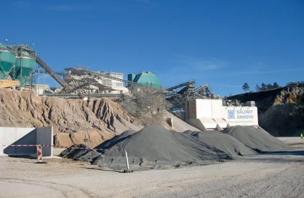 Kamnolom Črnotiče v lasti Salonita Anhovo