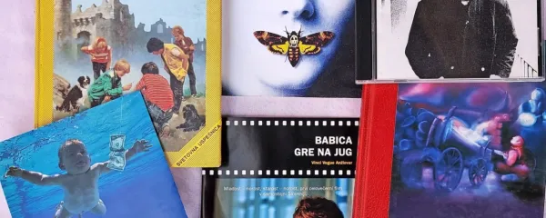 Leta 1991 smo brali Pet prijateljev in Lainščka, poslušali Kreslina in Nirvano, gledali komedije in srhljivke  ...