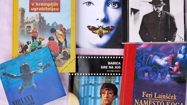Leta 1991 smo brali Pet prijateljev in Lainščka, poslušali Kreslina in Nirvano, gledali komedije in srhljivke  ...