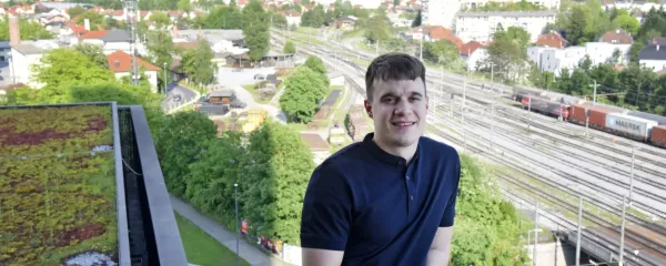 Blaž Maver se v Sloveniji dobro počuti.