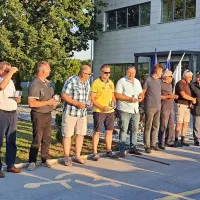 V Divači slovesno ob obletnici začetka osamosvojitvene vojne na Primorskem