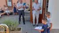 Čitalnico v Ivanjem gradu so odprli predsednik vaške skupnosti 
Stojan Tavčar, župan Erik Modic ter domači podmladek, Maj in Val  
Tavčar.  