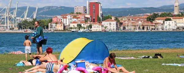 Nov park ob morju je Koper kot poletno destinacijo povzdignil v 
očeh turistov. 