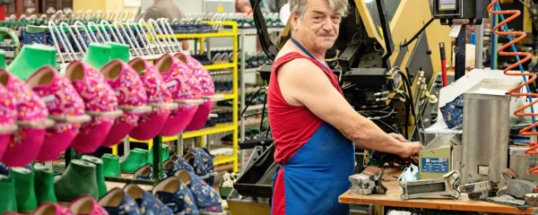 Danilo Gajsar že 50 let cvika čevlje in ne razmišlja še o upokojitvi.