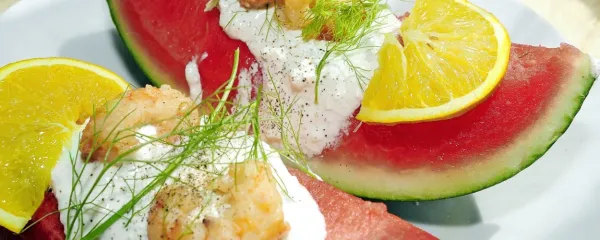 V poletni vročini si privoščimo osvežilne jedi.