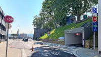 Občina je imetnikom dovolilnic v ožjem mestnem središču zagotovila 250 mest od 466 v novi garažni hiši.