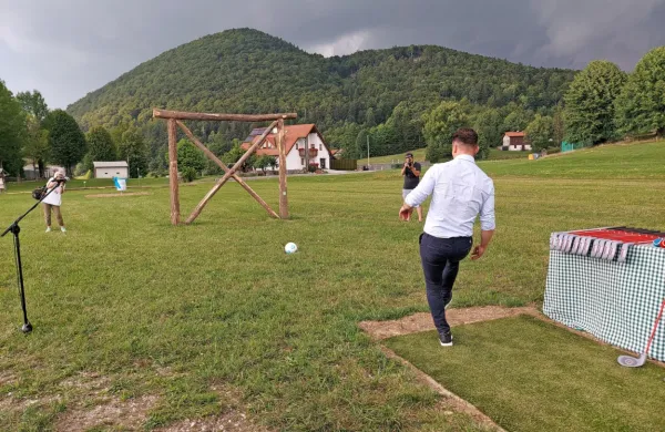 Igrišče za multigolf je nov korak k nadgradnji ponudbe na Lokvah. 
