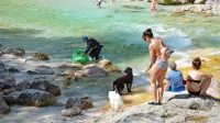 Turistična sezona v zgornjem Posočju je že na vrhuncu.