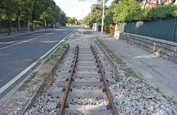 Del proge, na kateri potekajo dela.