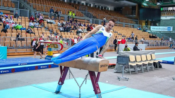 Na konju z ročaji vrhunski Sašo Bertoncelj bi rad  zadnji domači 
nastop v  karieri zaokrožil s finalnim nastopom v Kopru.