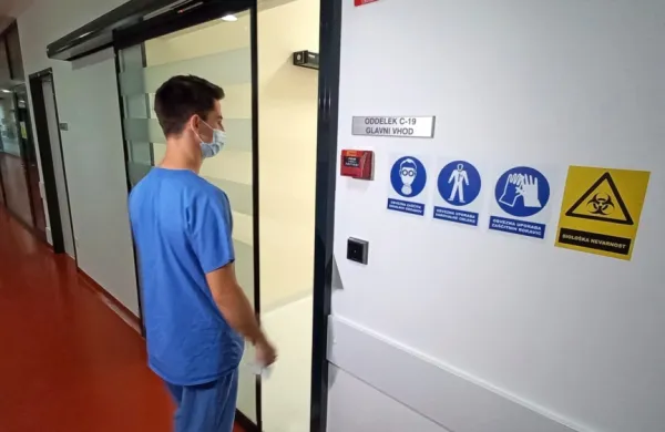 Na Goriškem znova covid-19 bolnišnica