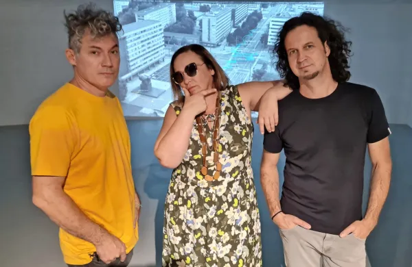 BridA so Tom Kerševan, Sendi Mango in Jurij Pavlica (z leve). 