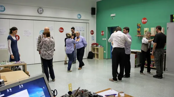 Večgeneracijsko središče Goriške je ponujalo bogat program za vse generacije, med drugim tudi plesne delavnice. 