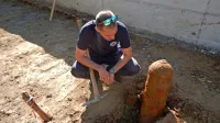 Največja najdba, ki so jo v minulih dneh na Goriškem odstranili, je 
bila avstrijska minometna mina kalibra 240 milimetrov iz  prve 
svetovne vojne. Tehtala je 86 kilogramov.