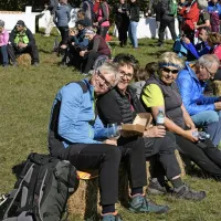 Na pohodu Alpe Adria Trail so se družili pohodniki iz treh držav.