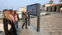Na novem zaslonu si lahko obiskovalci prek animacije ogledajo 
zgodovinski razvoj Taverne v treh različnih obdobjih.