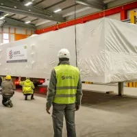 Peč s 327 kvadratnih metrov efektivne pečne površine ima 
kapaciteto peke do štiri tone kruha na uro.