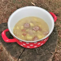 Klasična primorska jota z zeljem