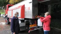 Zaradi lanskega onesnaženja z  odplakami iz industrijske čistilne 
naprave Eternita so občanom vodo vozili gasilci.