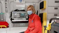 Tanja Doljak Milost, dolgoletna članica ekipe reševalcev novogoriškega zdravstvenega doma, je postala reševalka leta 2020.