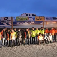 Logistična ekipa, ki je poskrbela, da je P-111 pred mrakom prispel 
v Pivko. 