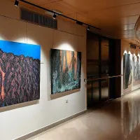  Novo osvetlitev lahko obiskovalci že preverijo v praksi - na 
podobah slik Petra Gabra.