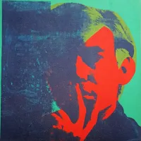 Andy Warhol je velikokrat sebe samo-portretiral. Njegov niz 
avtoportretov iz leta 1967 je razstavljen tudi v Catanii.  
