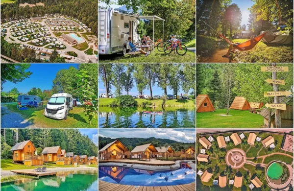 Primorski naj kampi so Adria, Korita in David