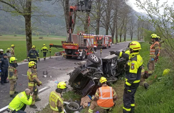 Zmaličena  pločevina je sredi aprila leta 2019 pri Starem selu nemo pričala o grozljivi tragediji.