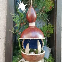 Tudi buča lahko v svoje zavetje sprejme sveto družino.