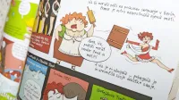 Ita Rina na detajlu v stripovskem albumu  Znamenitni.