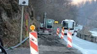 Gradnja 1,4 kilometra kolesarske steze  med zaselkom Marof in 
Spodnjo Idrijo se začenja. 