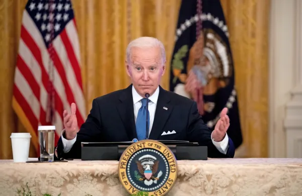 Joe Biden  je bil zadovoljen z izidom videokonference z zavezniškimi voditelji iz Evrope in Nata.