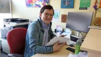 Igor Miljavec uživa, ko ustvarja nove projekte za slepe in slabovidne in  druge funkcionalno ovirane ljudi.