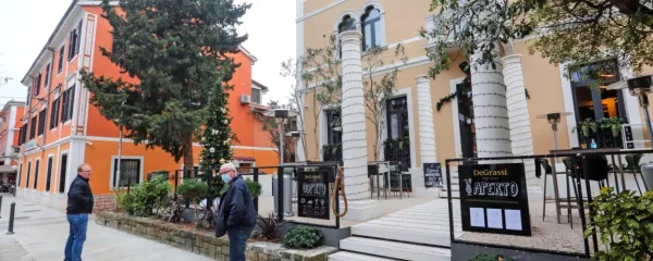 V stavbi nekdanjega vrtca v Drevoredu 1. maja je konec decembra 
vrata odprl nov izolski hotel - butični hotel De Grassi. 