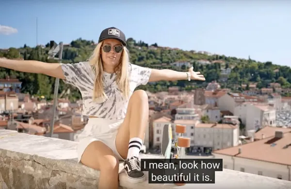 “Poglejte, kako je lepo!” k obisku Slovenije vabi Noemi Zonta.