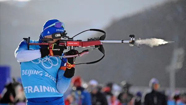 Biatlonci so prvič sploh okusili kitajske olimpijske proge. 