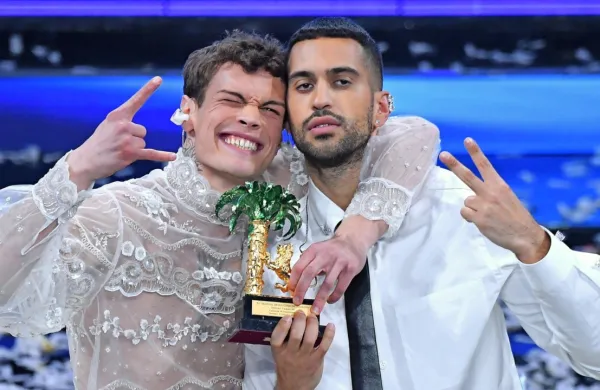 Mahmood in Blanco