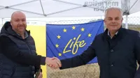 Sodelovanje sta potrdila direktor Marjetice Koper Davor Briševac 
(levo) in  direktor  Zeosa Emil Šehić.