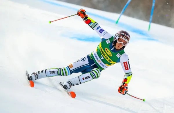 Žan Kranjec bo jutri zjutraj skušal izboljšati četrto mesto izpred 
štirih let v Pjončgangu.