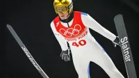 Peter Prevc je odločen, da bo tudi danes pokazal vse, kar zna.