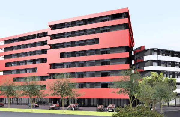 V pritličju bodo trgovski in poslovni lokali, v  zgornjih nadstropjih pa stanovanja.