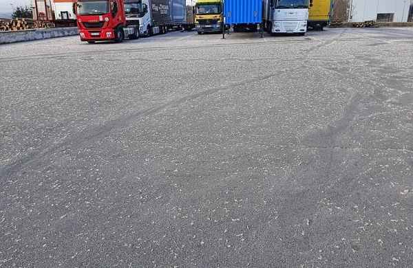 Lesni prah je včeraj “zasnežil” območje v okolici tovarne Lesonit.