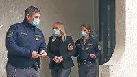 Majo Tripar   so  po obravnavi    odpeljali    v  mariborsko enoto forenzične  psihiatrije,  kjer  prestaja pripor.