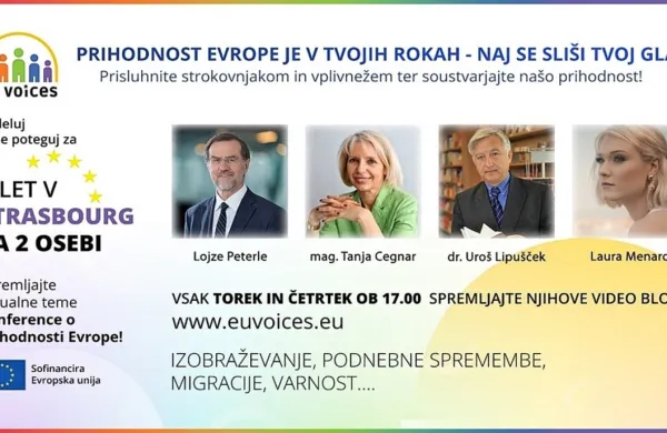 EU VOICES: Dodaj svoj kamenček v mozaik evropske prihodnosti