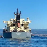 9. julij 2020: Cas Amares na sidrišču koprskega pristanišča.