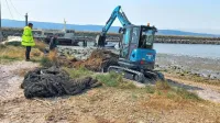 Skoraj 18 ton so bile težke stare ribiške mreže, ki jih je Okolje Piran 
potegnilo iz ribiškega mandrača na Seči in njegove okolice. 