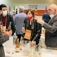 Marinko Pintar (UOU) se je predstavil na enodnevnem Orange Wine Festivalu.