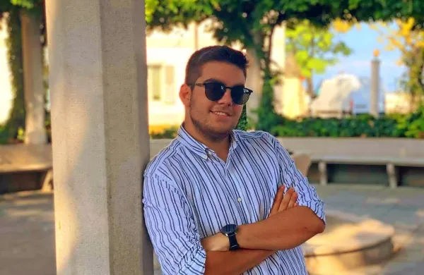 Mark Djuraševič, predsednik Skupnosti dijakov Gimnazije Koper in 
član predsedstva Dijaške organizacije Slovenije