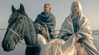 Roberta Eggersa je k ideji o filmu o vikingih napeljal Alexander Skarsgård, ki igra tudi 
glavno vlogo brutalnega princa maščevanja Amletha. Malce ga omehča le Anya 
Taylor-Joy v vlogi Slovanke Olge.